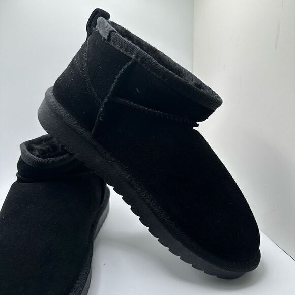 CUSHIONAIRE Women's pull on boot 7.5 BLACK - Picture 6 of 7